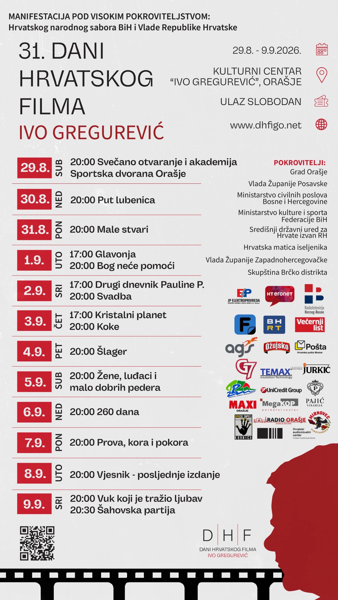 31. Dani hrvatskog filma Orašje